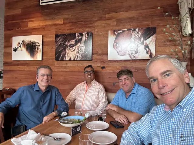 Profit Inc. members at an event, February 2025