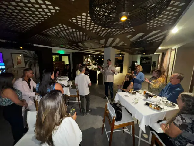Profit Inc. members at an event, November 2024