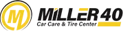 Miller 40 Car Care & Tire Center logo
